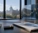 نمایی سینمایی و فوتورئالیستیک از بازار رمزارزها با ترکیب المان‌های قیمت، فناوری، امنیت و مقررات در فضایی مدرن و حرفه‌ای.