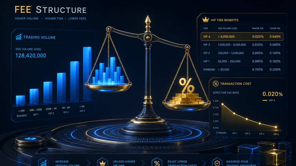 تحلیل ساختار کارمزدها و سطوح کاربری VIP در بایننس