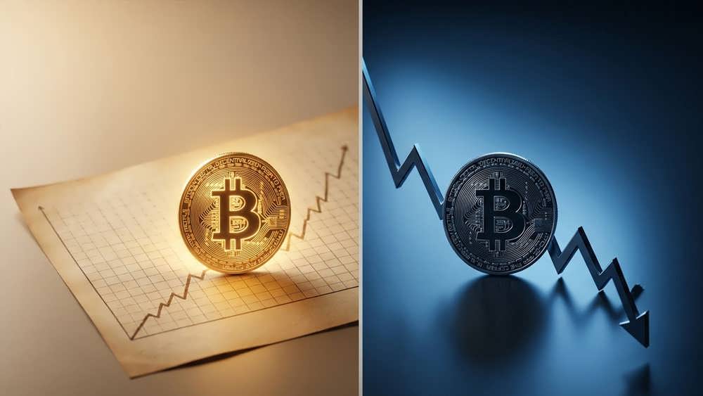 تقابل دو استراتژی معاملاتی اسپات و شورت در بازارهای مالی ارزهای دیجیتال.